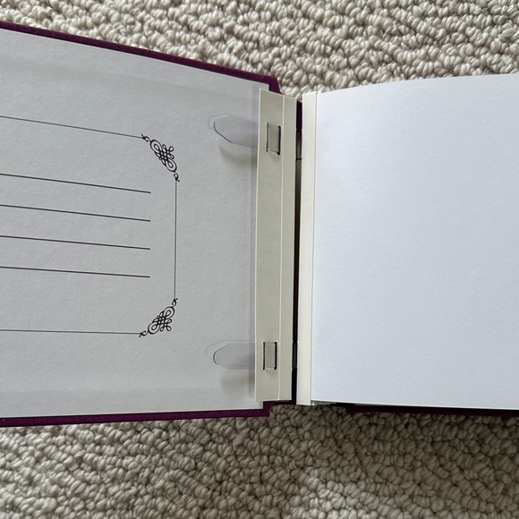 Creative Memories Magenta and Gold Hardcover Scrapbook. - Picture 4 of 7